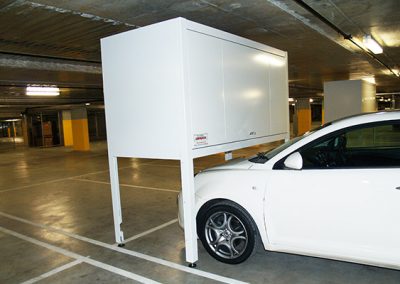 over car bonnet storage unit